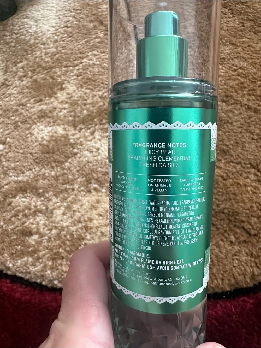 Gingham Fresh fine fragrance mist